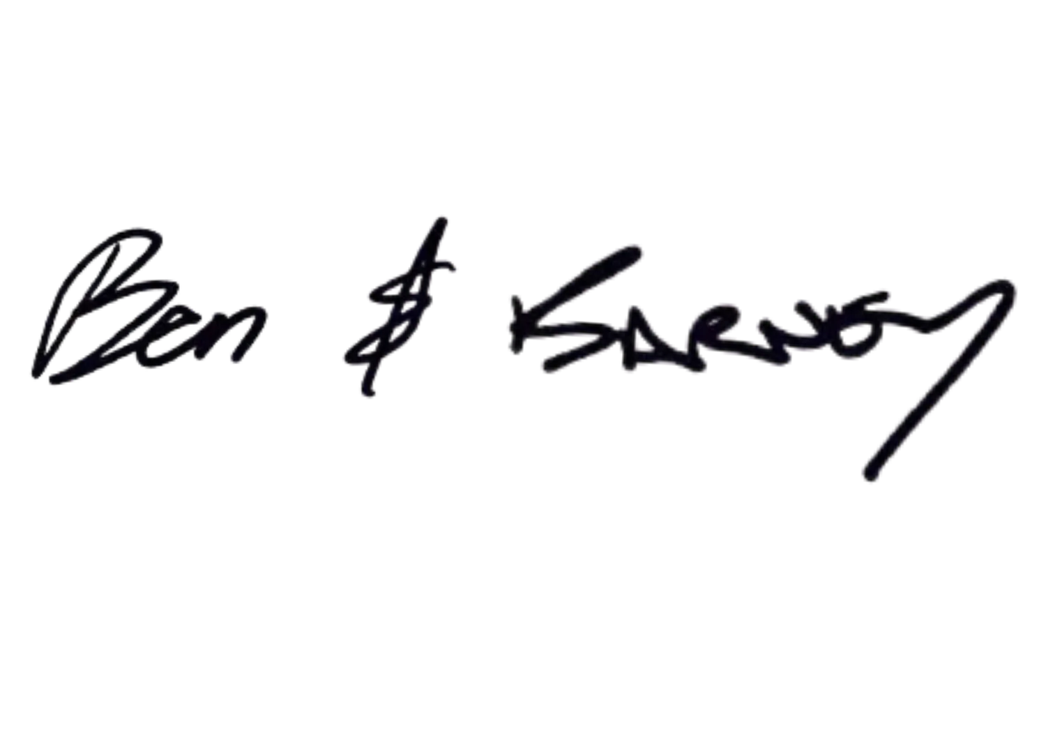 Ben & Barney signature